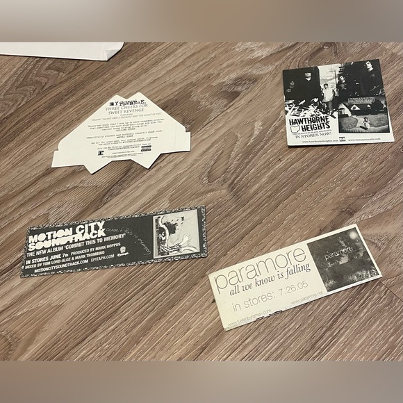 ⬇️vintage punk pop rock rom band stickers - Picture 2 of 2